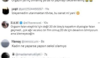 Filme damga vuran sahne! Beren Saat kendi kendini tatmin etti, izleyicilerden yorum yağdı