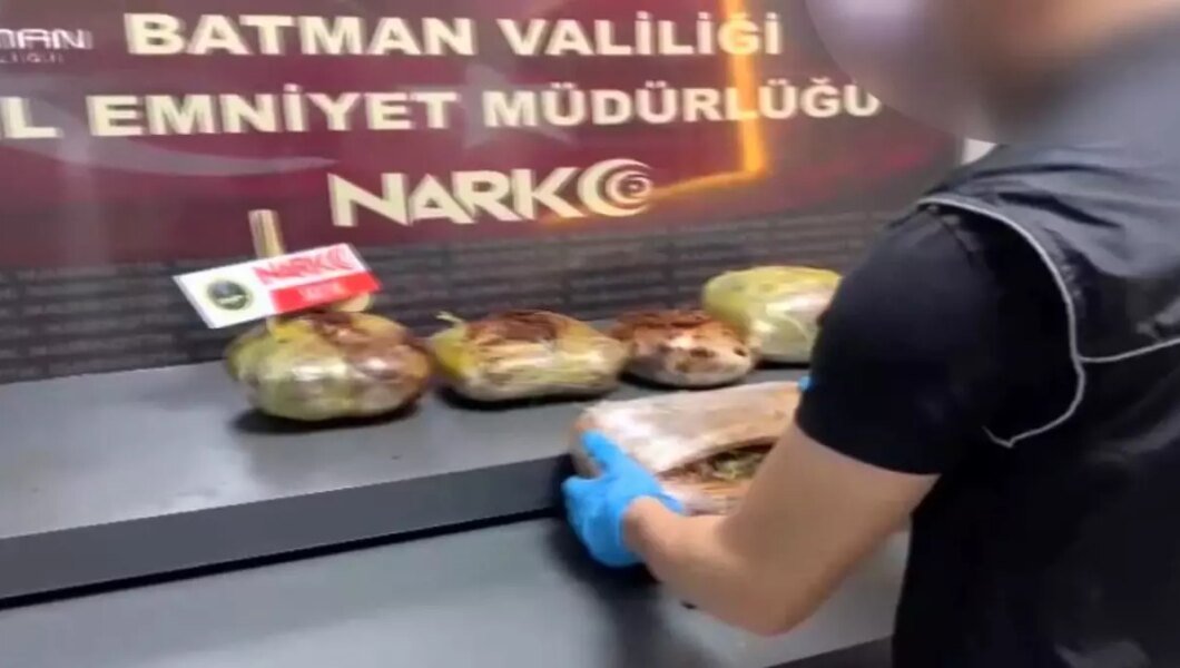 Batman’da Uyuşturucu Operasyonu