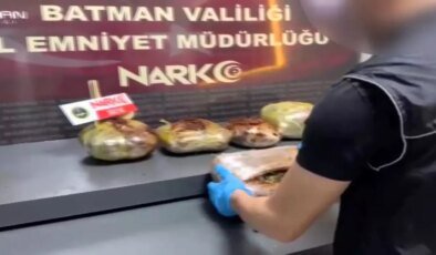 Batman’da Uyuşturucu Operasyonu