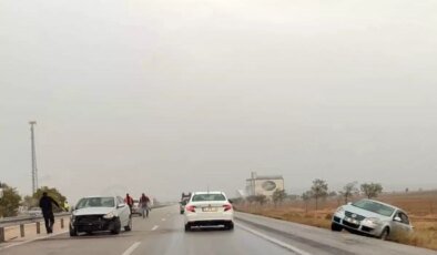Konya-Ankara Yolunda Zincirleme Kaza