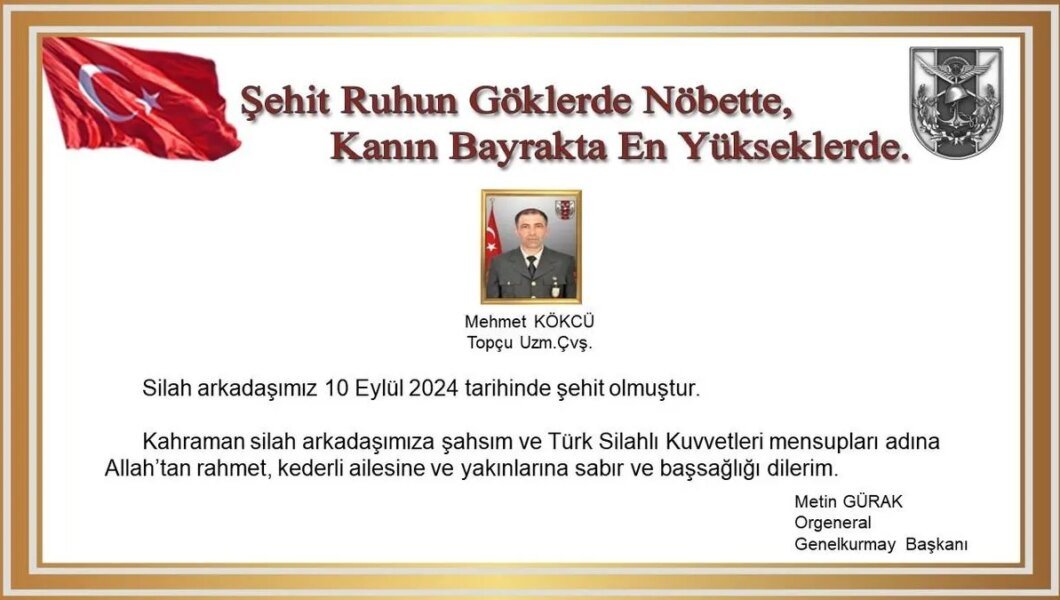 Malatya’ya şehit ateşi düştü