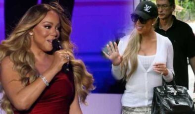 Mariah Carey kolunda 89 bin dolarlık (3 milyon TL) çantayla yemeğe çıktı