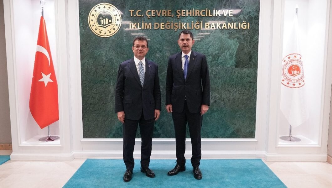 Murat Kurum, Ekrem İmamoğlu’nu kabul etti