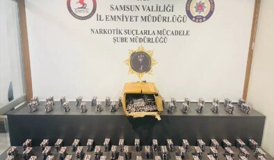Samsun’da Uyuşturucu Operasyonu: 15 Bin Hap Ele Geçirildi