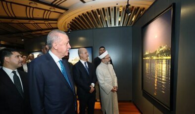 Başkan Erdoğan’dan “Ayasofya Fotoğrafları” sergisine ziyaret