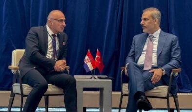 Dışişleri Bakanı Fidan, Hırvat mevkidaşı Radman ile görüştü