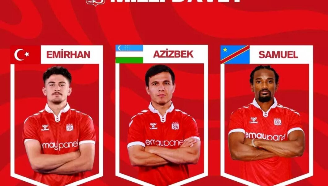 Sivasspor’dan 3 Oyuncu Milli Takıma Seçildi