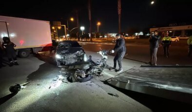 Adana’da motosiklet kazası: Sürücü hayatını kaybetti