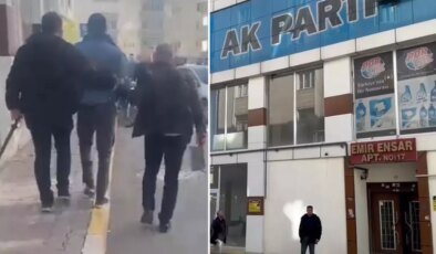 AK Parti İl Binasına satırla saldırdı, “Rüyamda gördüğüm kişi onlara bir mesaj iletmemi istedi” dedi