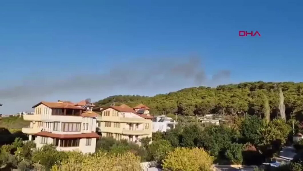 Alanya’da Paramotor Düştü