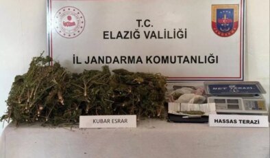Elazığ’da Esrar Operasyonu: 3 Kilo Ele Geçirildi