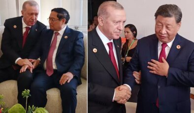 G20 Zirvesi’nde samimi görüntüler