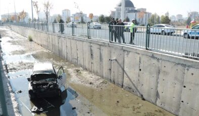 Kayseri’de Hemşire Kaza Geçirdi