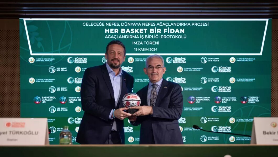TBF ve Orman Genel Müdürlüğü’nden ‘Her Basket Bir Fidan’ İş Birliği