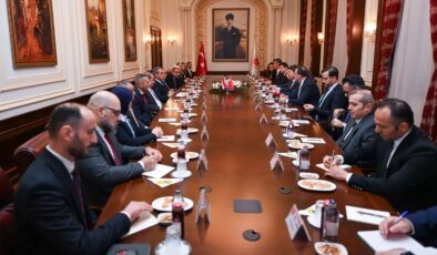 Tunç ve Irak Yargı Heyeti Görüştü