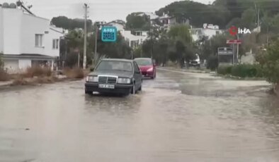 Ayvalık’ta Sağanak Yağış Balıkçı Teknesini Batırdı
