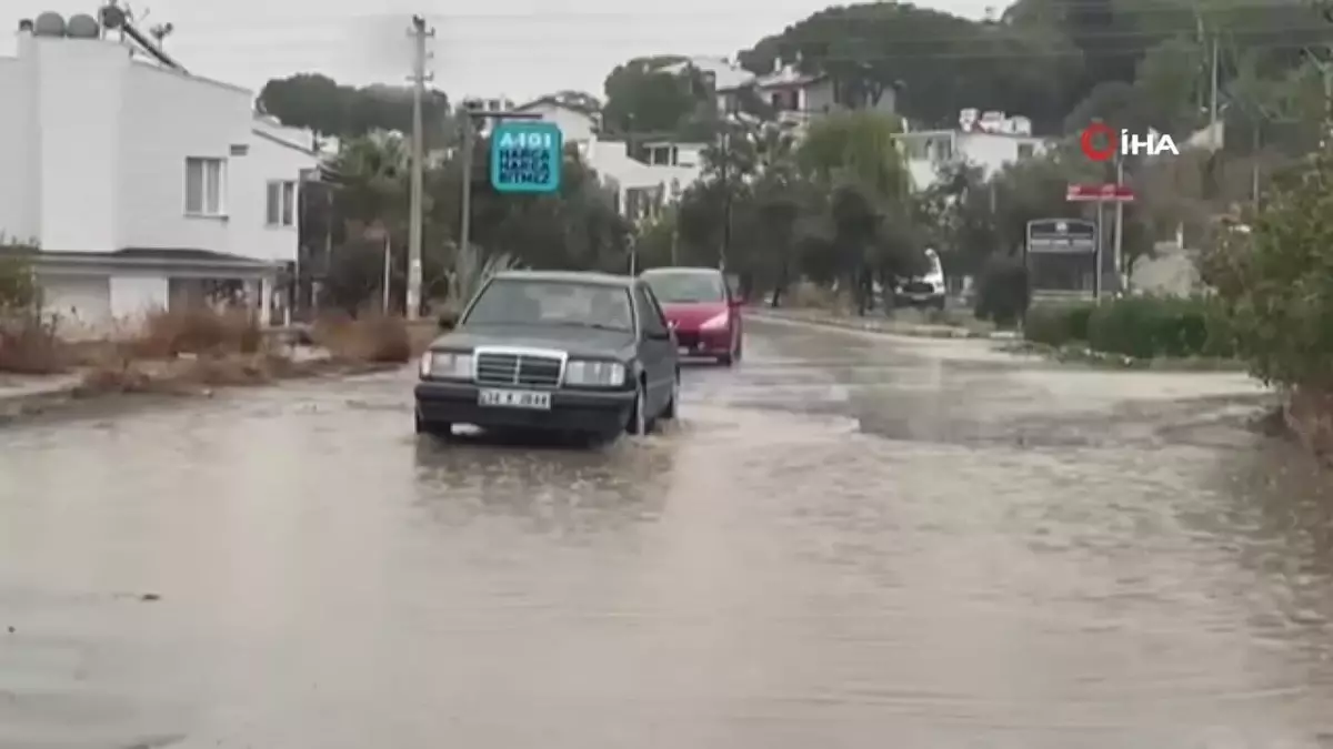 Ayvalık’ta Sağanak Yağış Balıkçı Teknesini Batırdı