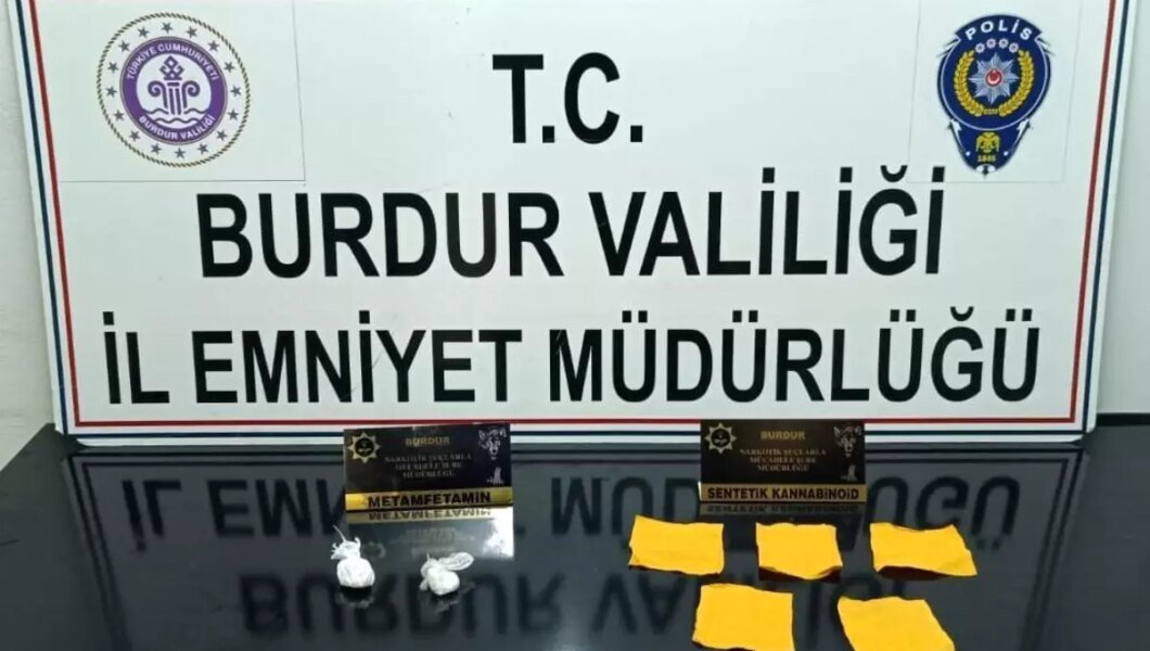 Burdur’da Uyuşturucu Operasyonu: 1 Tutuklu