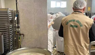 Erzurum’da Gıda Denetimleri: 5 İşletmeye İdari Yaptırım