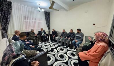 Kızılay Ödülü Sahibi Erginoğlu’na Ziyaret