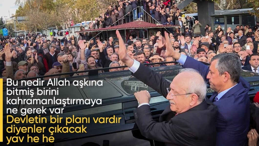 Mahkemede savunma yapan Kemal Kılıçdaroğlu adliye çıkışı kalabalığı selamladı
