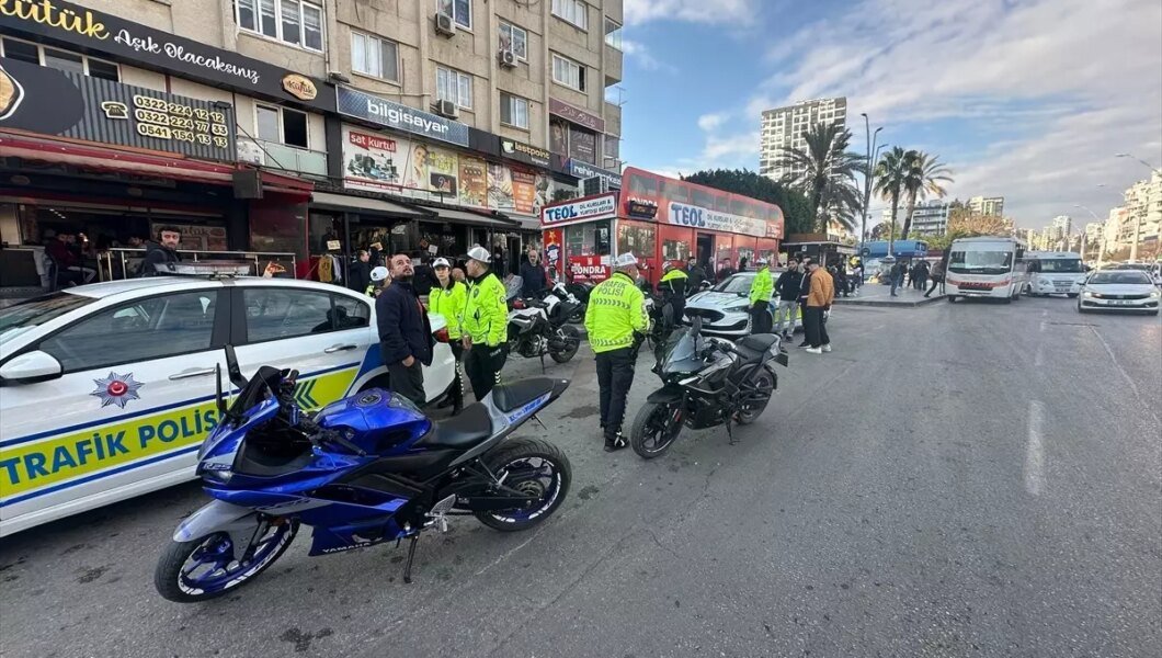 Adana’da Dronla Trafik Denetimi: 32 Sürücüye Ceza