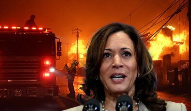 Amerika’dan ölüm haberleri geldi! California’da yanıyor: Kamala Harris’in evi için tahliye emri!