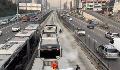 Bahçelievler’de Metrobüs Arızası