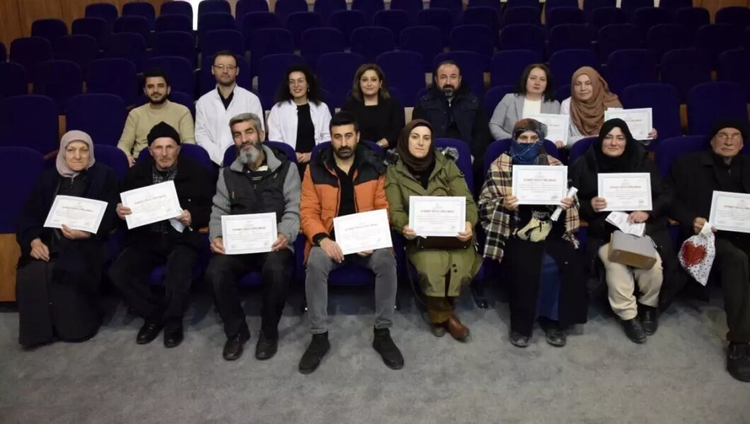 Bayburt’ta Diyabet Okulu Mezunlarını Verdi