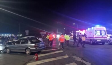 Çerkezköy’de Trafik Kazası: 3 Yaralı