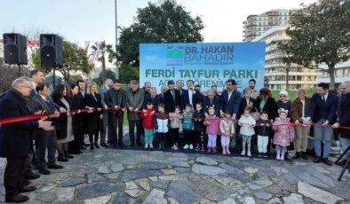 Ferdi Tayfur’un hatırası açılışı yapılan parkta yaşayacak