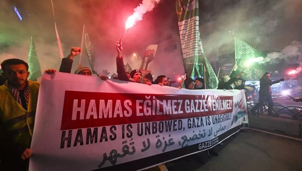 Gazze Direnişine Destek Yürüyüşü