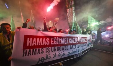 Gazze Direnişine Destek Yürüyüşü