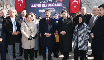 Gazze’ye uzanan kardeşlik eli: “Merhamet ve umut yüklü tır yola çıktı”