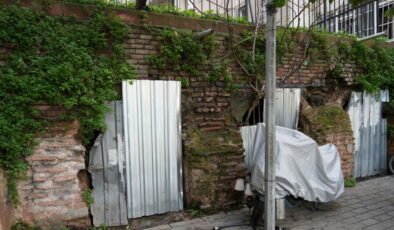 İstanbul’da 1500 yıllık sarnıç harabeye döndü