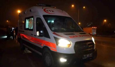 Kırıkkale’de Otomobil Yayaya Çarptı
