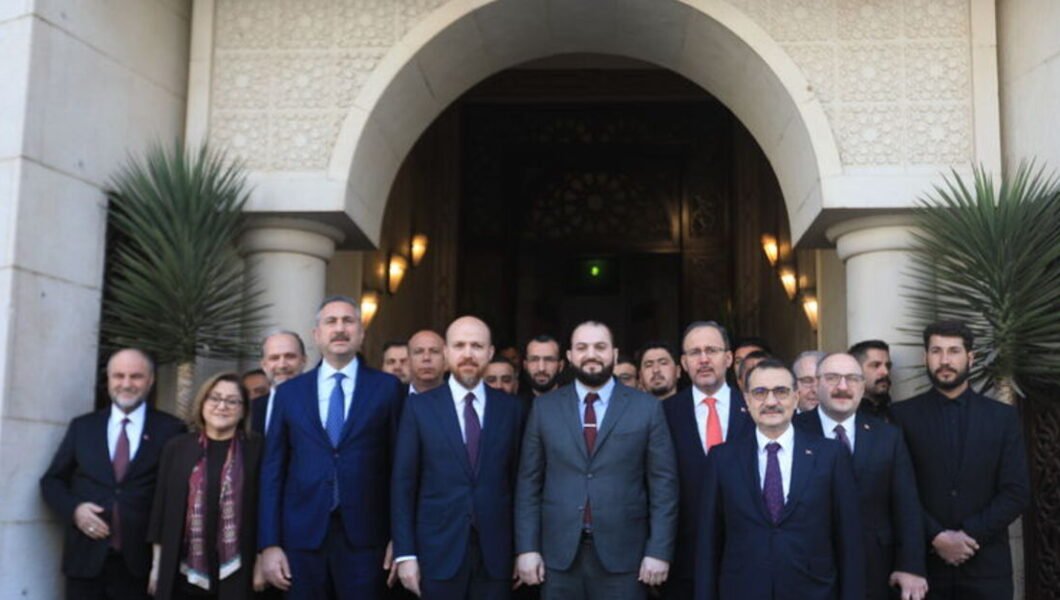 Bilal Erdoğan ve beraberindeki Türk heyetinden Şam’a ziyaret