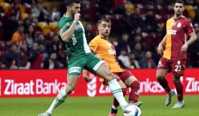 Galatasaray – Konyaspor: İlk yarı golsüz berabere