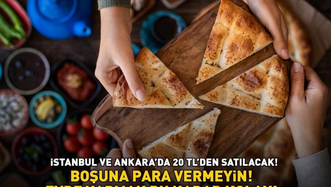 İstanbul Ve Ankara’da 20 TL’den Satılacak! Boşuna Para Vermeyin: Evde Ramazan Pidesi Yapmak Meğer Bu Kadar Kolaymış!