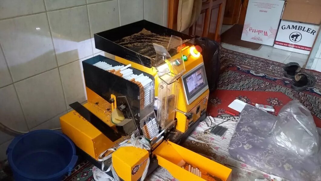 Manisa’da Kaçak Tütün Operasyonu