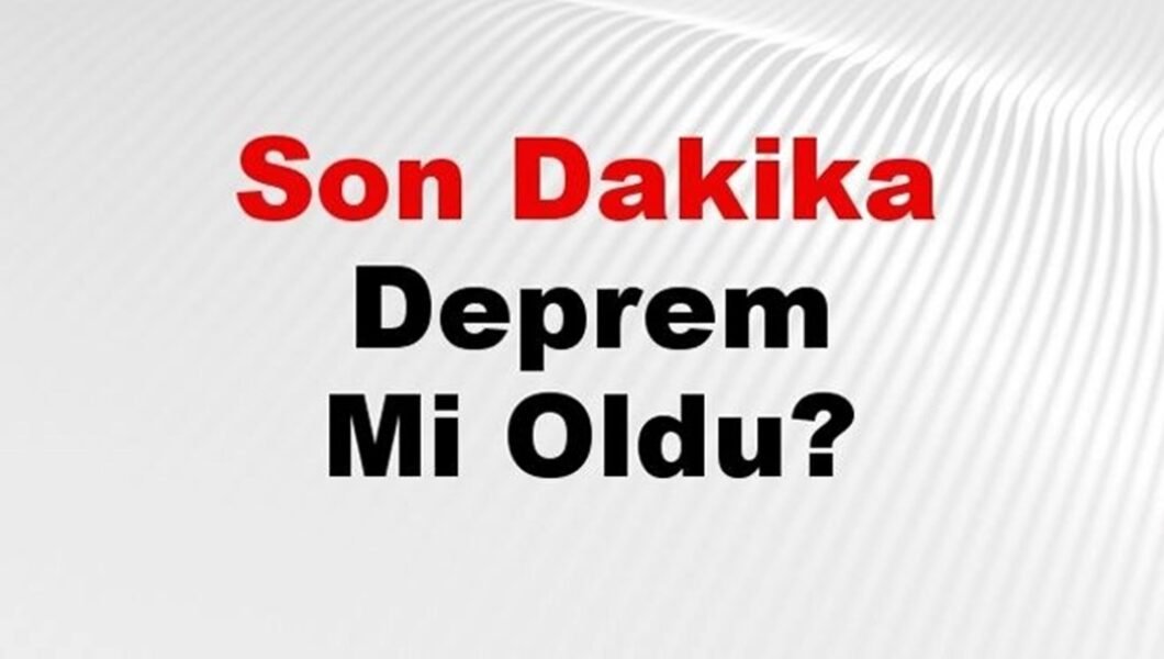 Son dakika deprem mi oldu? Az önce deprem nerede oldu? İstanbul, Ankara, İzmir ve il il AFAD son depremler 19 Şubat 2025