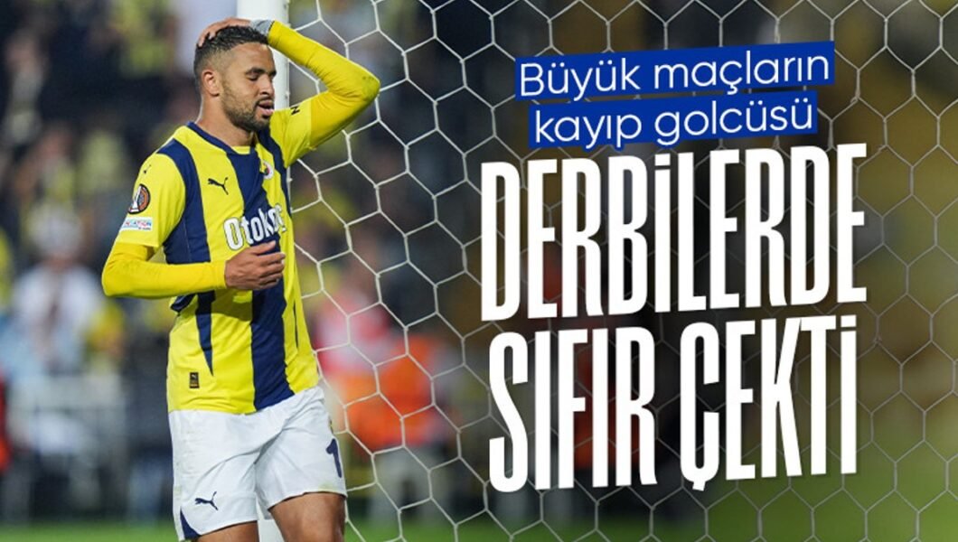 Fenerbahçe’de Youssef En-Nesyri büyük maçlarda kayıp